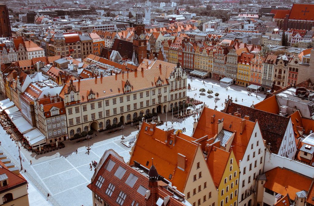 pozycjonowanie stron wrocław - rynek zimą